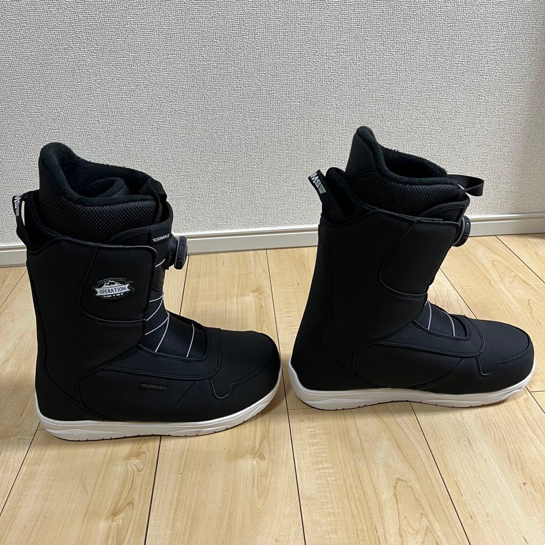 【美品_即日発送】スノボブーツ　SIMS シムス OPERATION 26cm