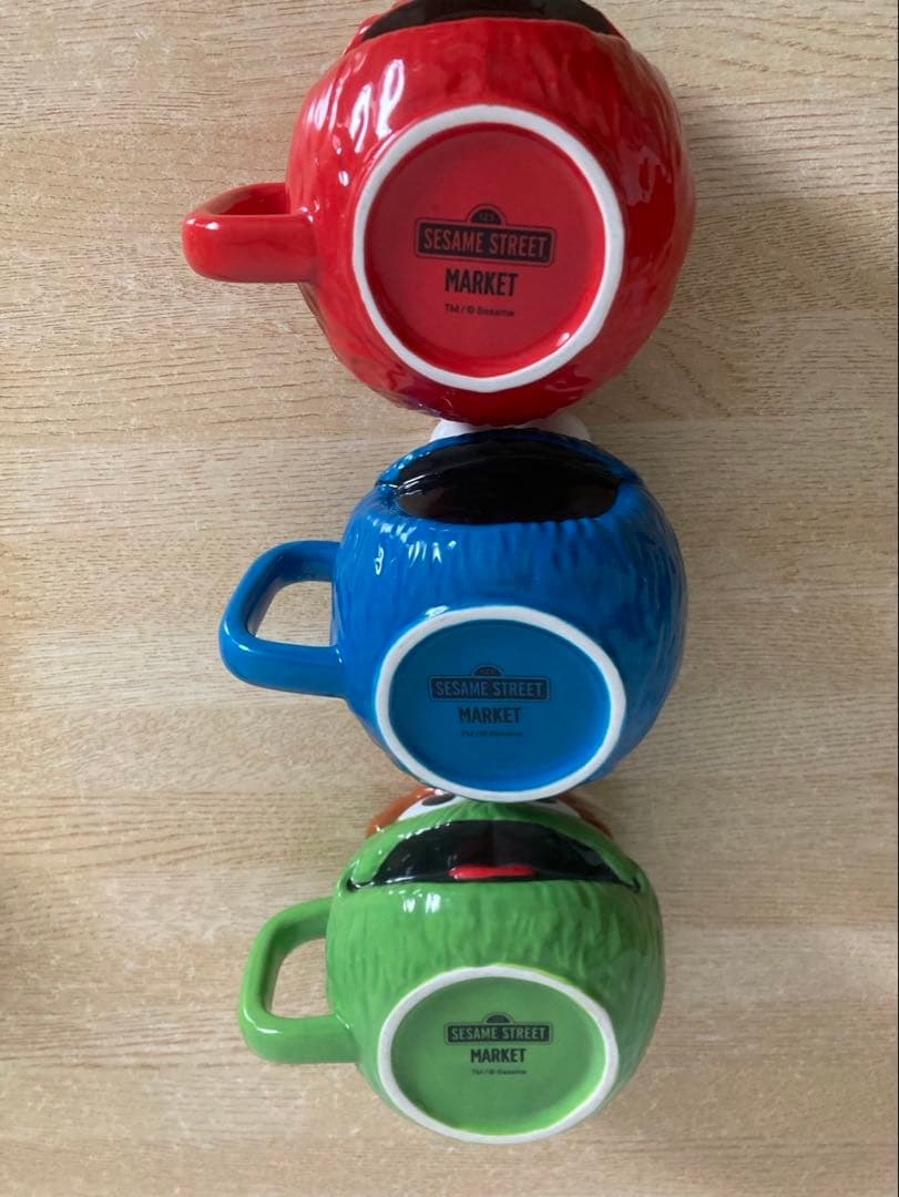 セサミストリート　フェイスマグ　マグカップ