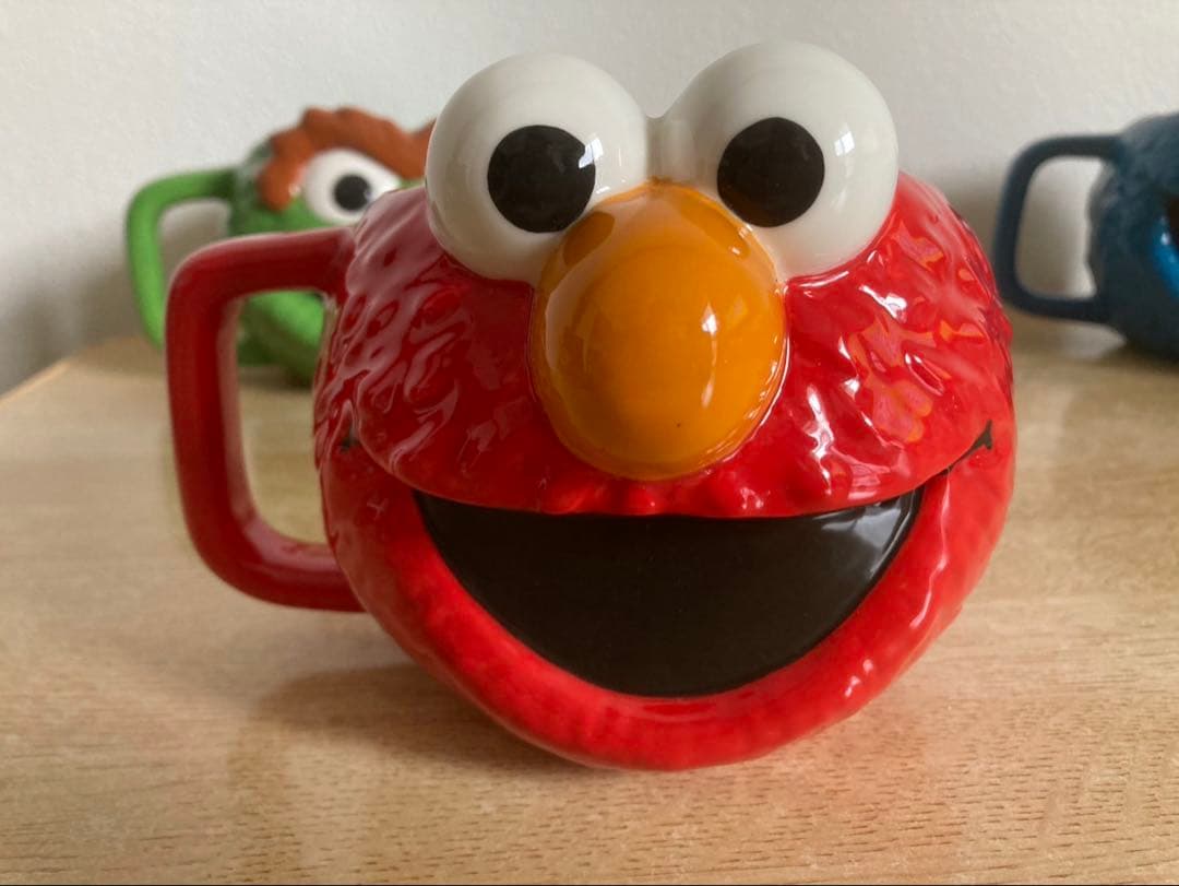 セサミストリート　フェイスマグ　マグカップ