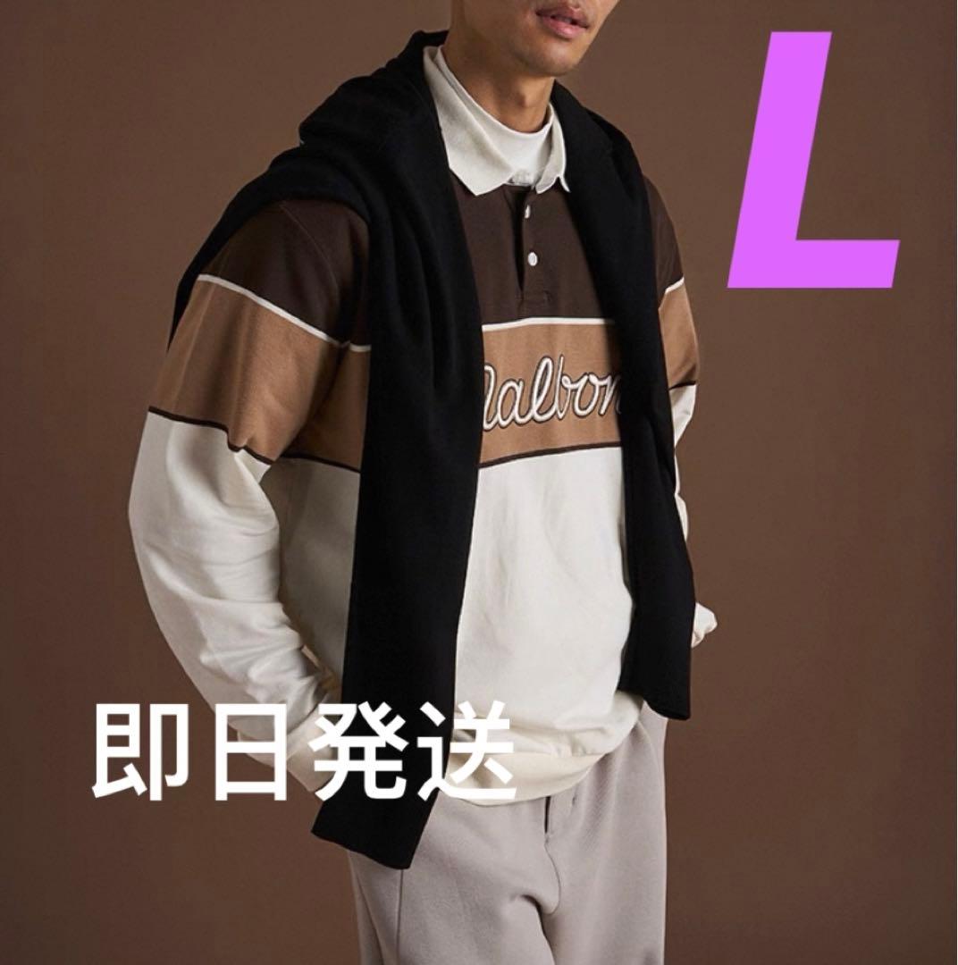 即日発送25 Malbon メンズトップスゴルフウェアスウェットL