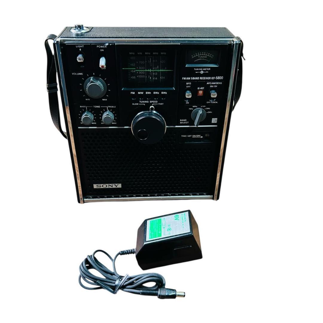 SONY ソニー ICF-5800スカイセンサー 5バンドマルチバンドレシーバー