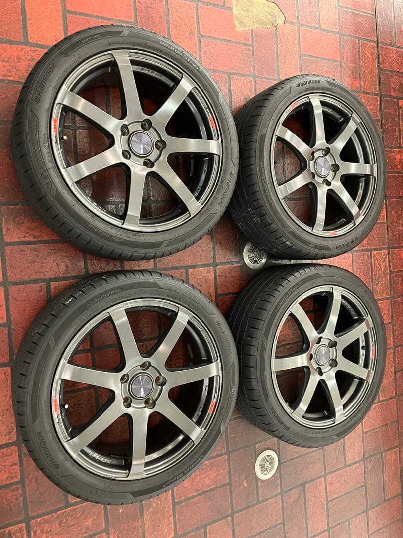 エンケイ PF-7 &ハンコックタイヤ