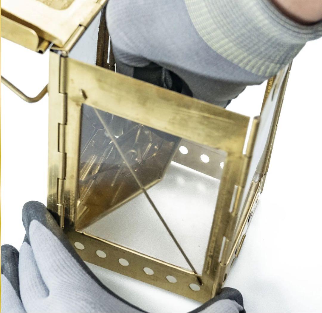 ★☆新品未開封☆★ストーンブリッジ フォールディング キャンドルランタン 真鍮