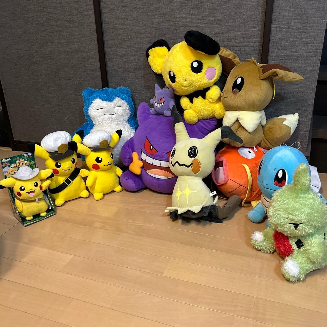 ポケモン ぬいぐるみセット ピカチュウ　12体セット