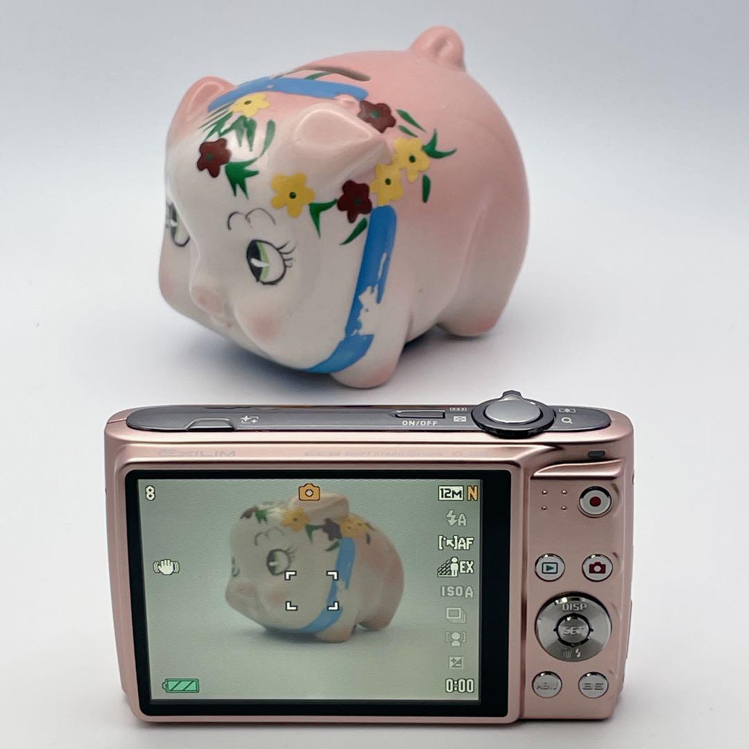 【美品】CASIO EXILIM EX-Z400 ピンク 1210万画素