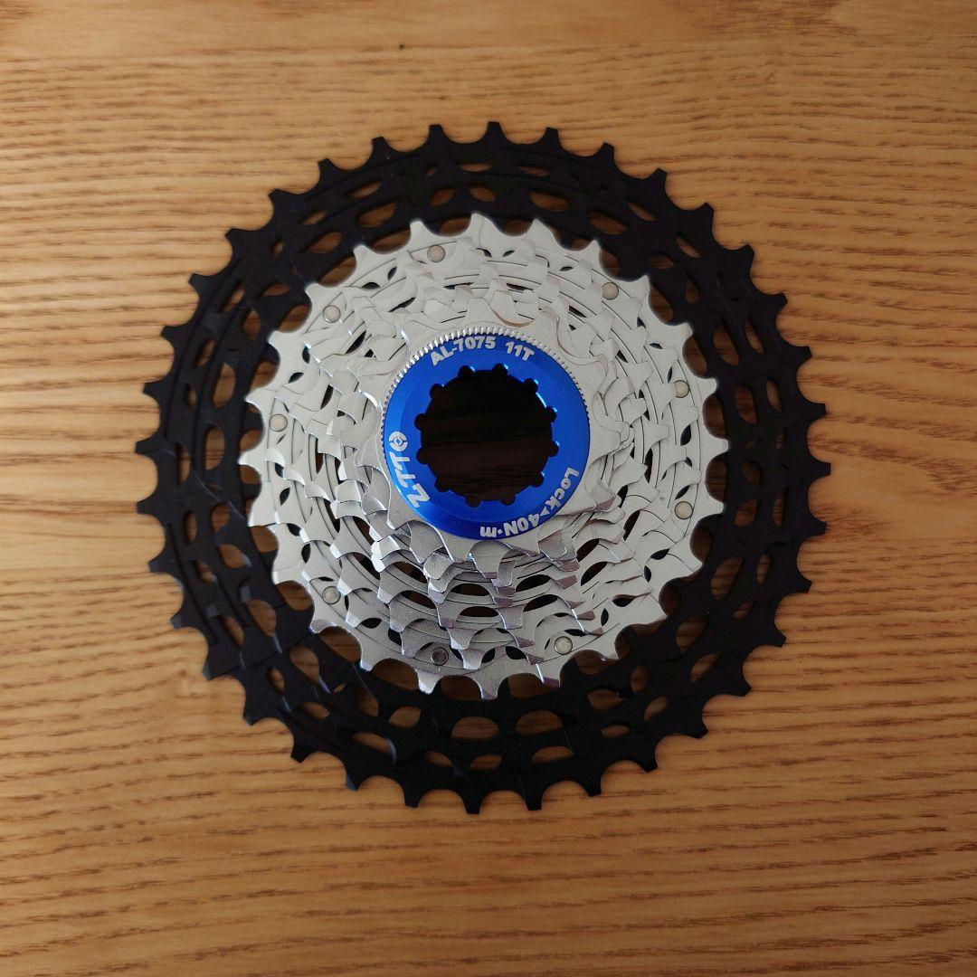 超軽量 12s スプロケット(11-36T, HG, 約162g)