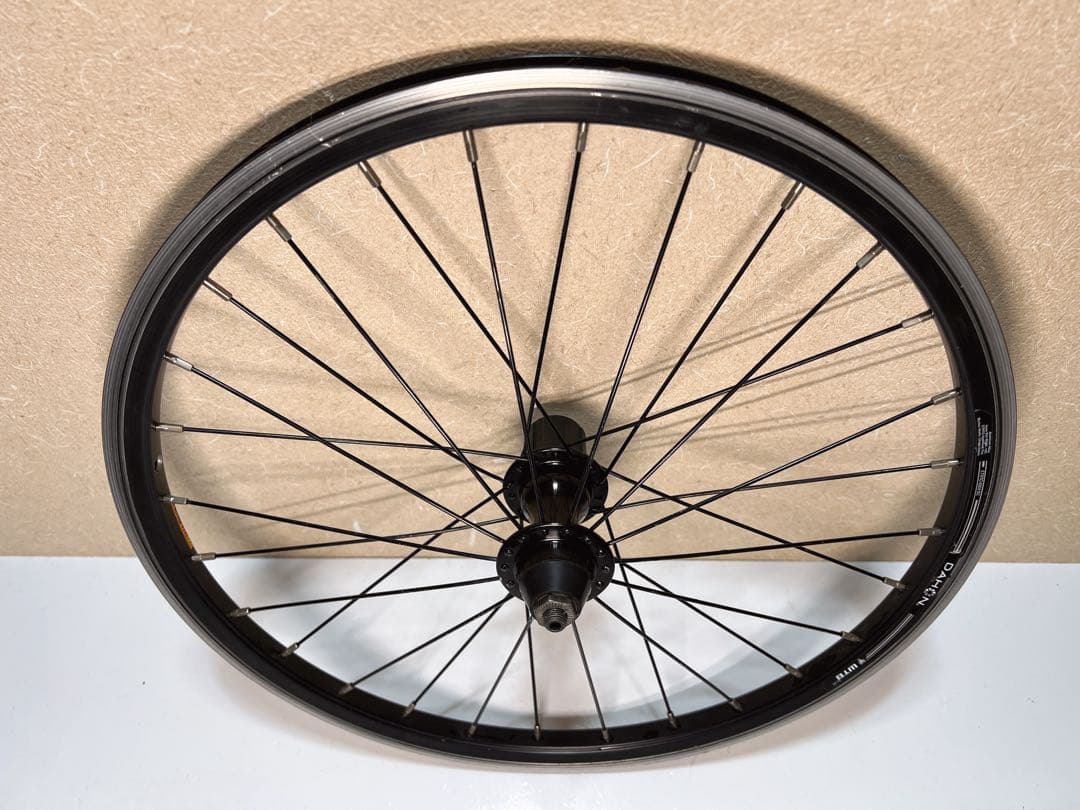 DAHONダホン WTB ETRTO 406X15C 前面と背面 ホイール