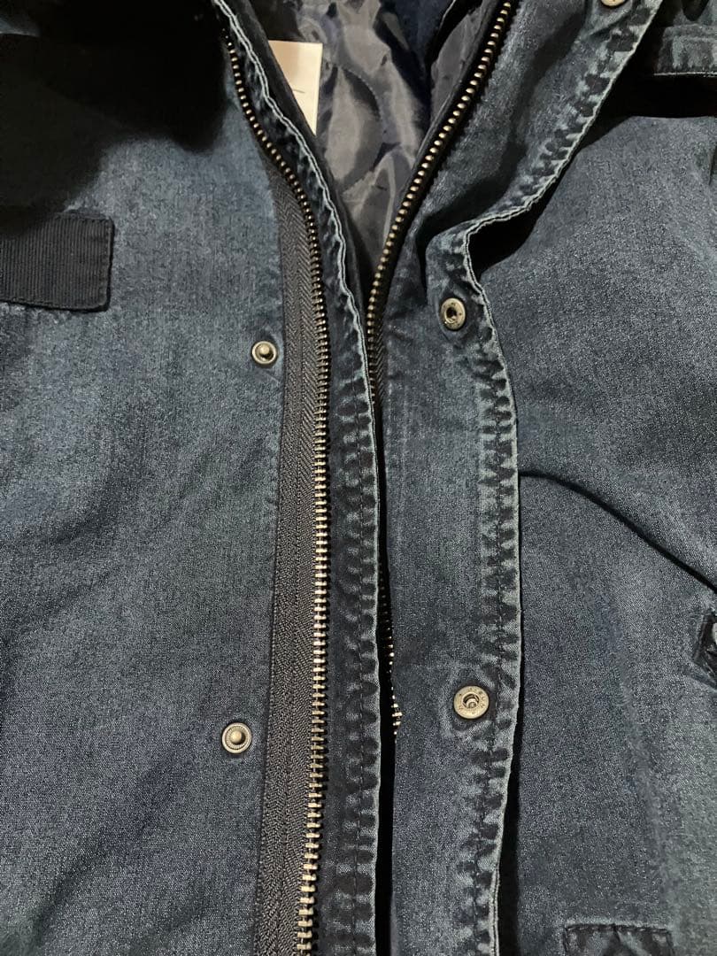 GAP M-65 フィッシュテール　インディゴ　ライナー フード 着脱可能