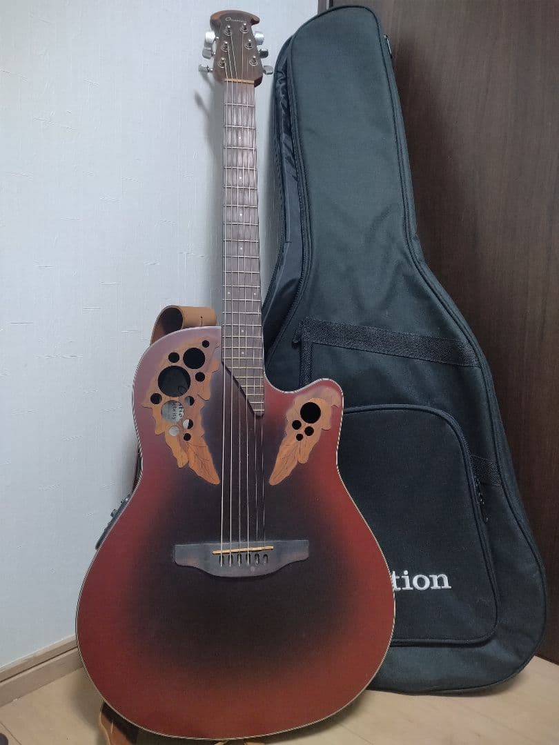 リ*ウ様 Ovation セレブリティ CE44-RRB エレアコ ケース コレ