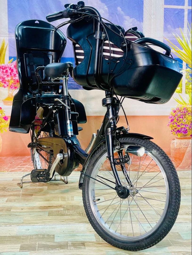 人気モデル！ギュット⭐️16AH！パナソニック子供乗せ電動アシスト自転Y3266