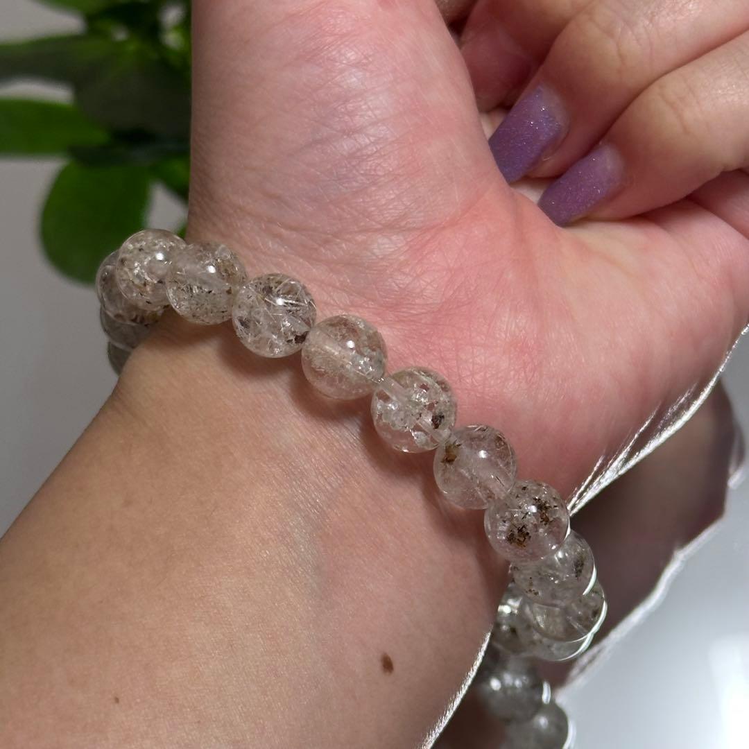 激レア 透明度高 ガーデン ルチルクォーツ 美しい 天然石 金運 財運 庭園水晶