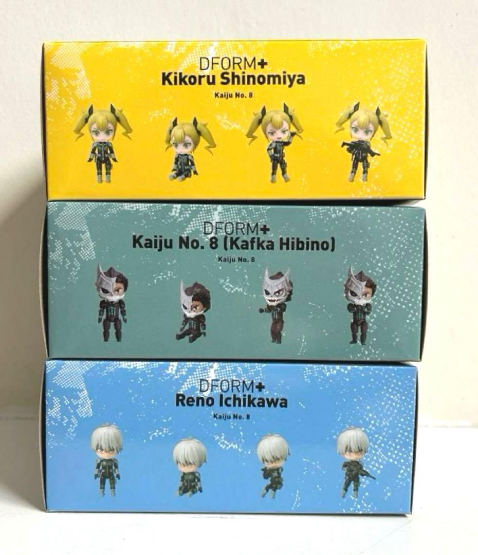 怪獣8号19点セット❗️ソフビ ぬーどるストッパーフィギュアGIGO限定グラス等