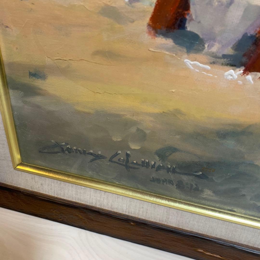 絵画　スヌーピー