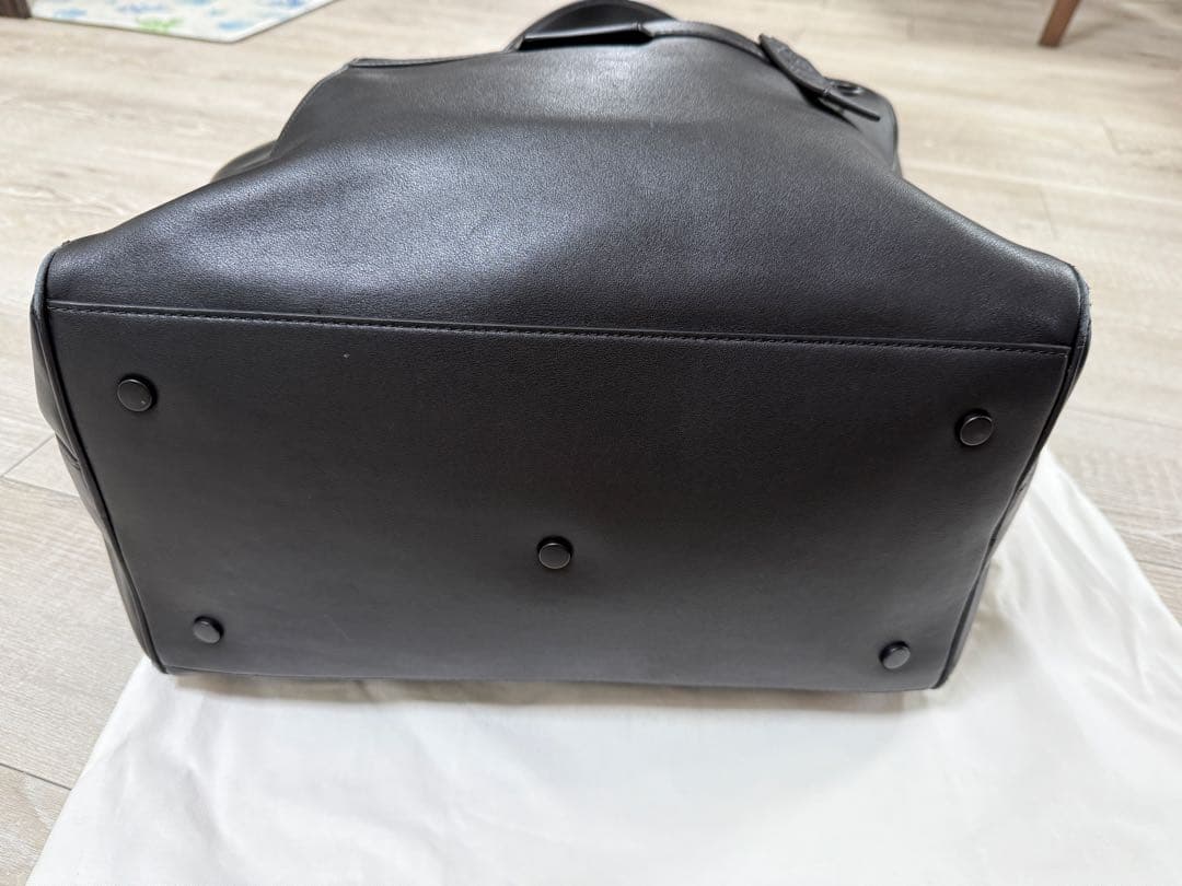 カールラガーフェルド 本革 ブラック 2WAY ビジネスバッグ A4収納可