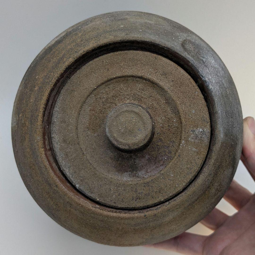 伝統工芸士 豊福寛 備前焼 水指B 共箱共布栞 茶道具 茶器 食器 抹茶 水差し