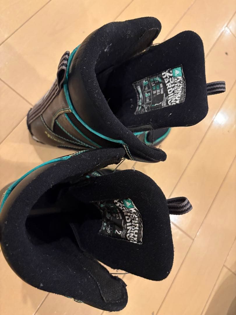 K2 スノーボード セット　ブラック/グリーン　110