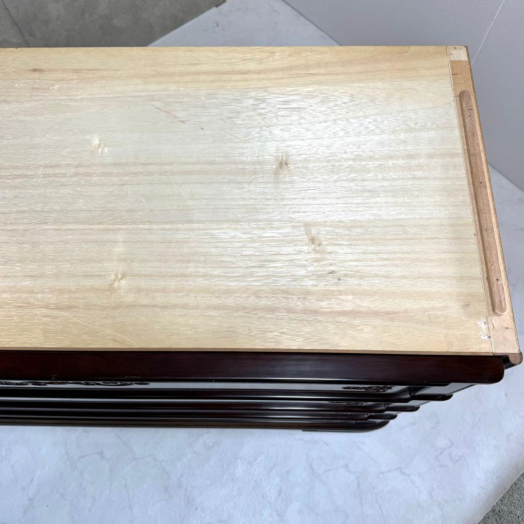 【高級桐タンス】府中家具 下段 箪笥 時代家具 アンティーク レトロ 着物 装飾