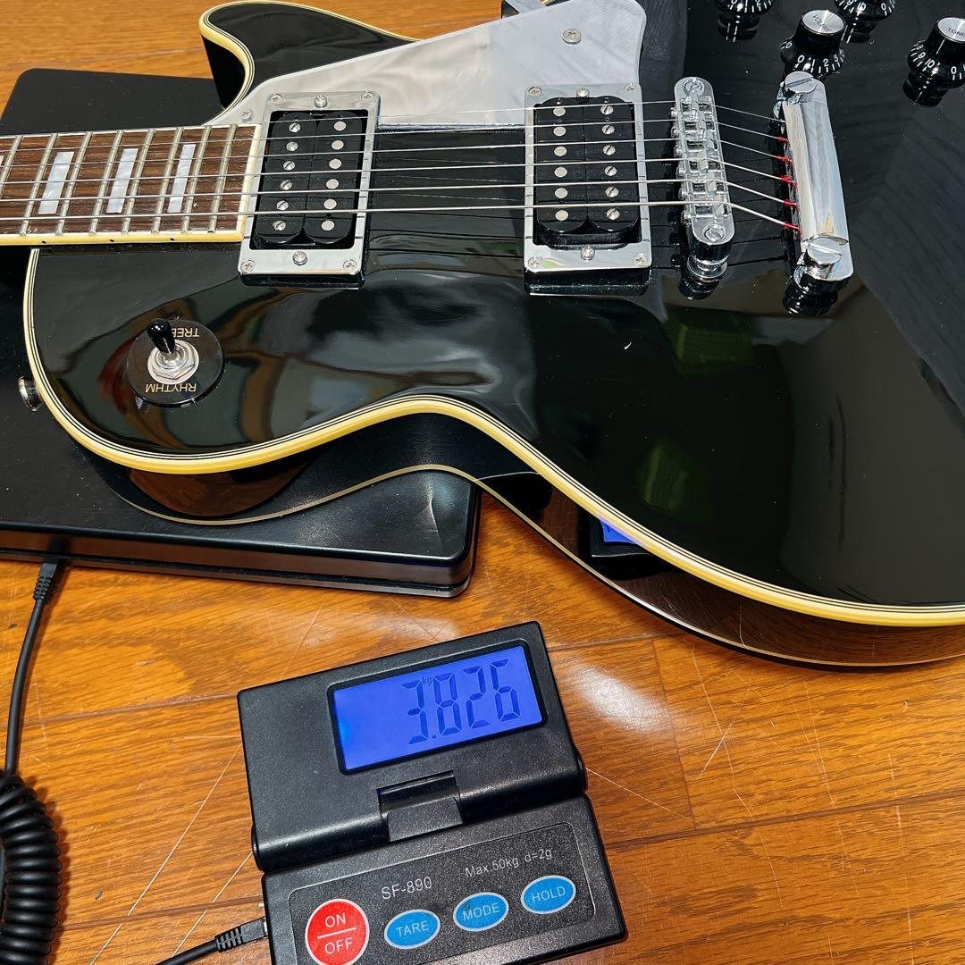 美品 BLITZ ARIAPROII レスポールカスタム ブラック custom