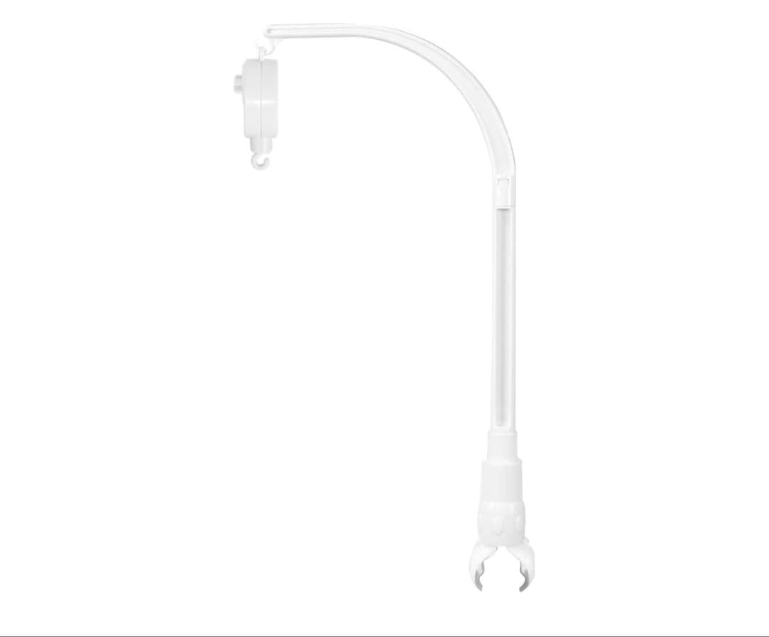 KINO LINPO ベビーベッド　添い寝　キャスター付き 収納棚付き ホワイト