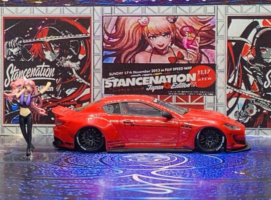 1/64 LBWK マセラティグランツーリスモ レッド　ラスト1台