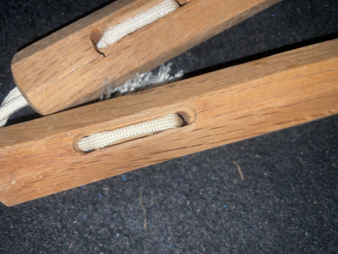 激レア 希少 40年前 木製 ヌンチャクNo5 全日本空手道連盟