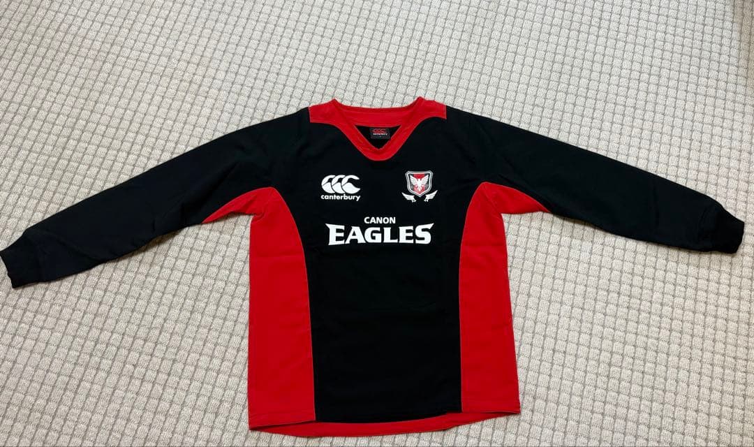 【激レア】カンタベリー 横浜キヤノンイーグルス ヤッケ ピステ プルオーバー L