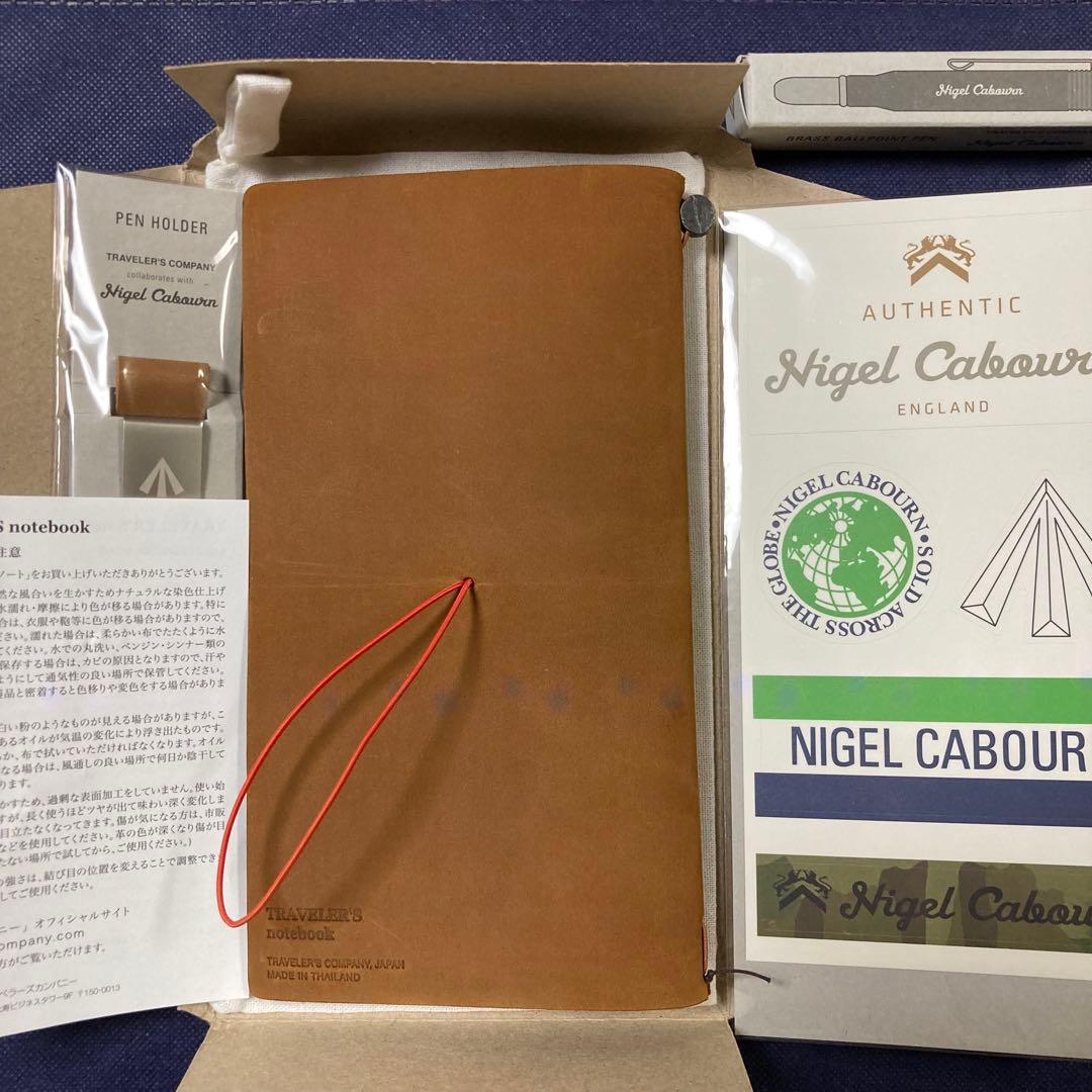 トラベラーズノート　ナイジェルケーボン 2021年コラボ　新品 限定品 レア