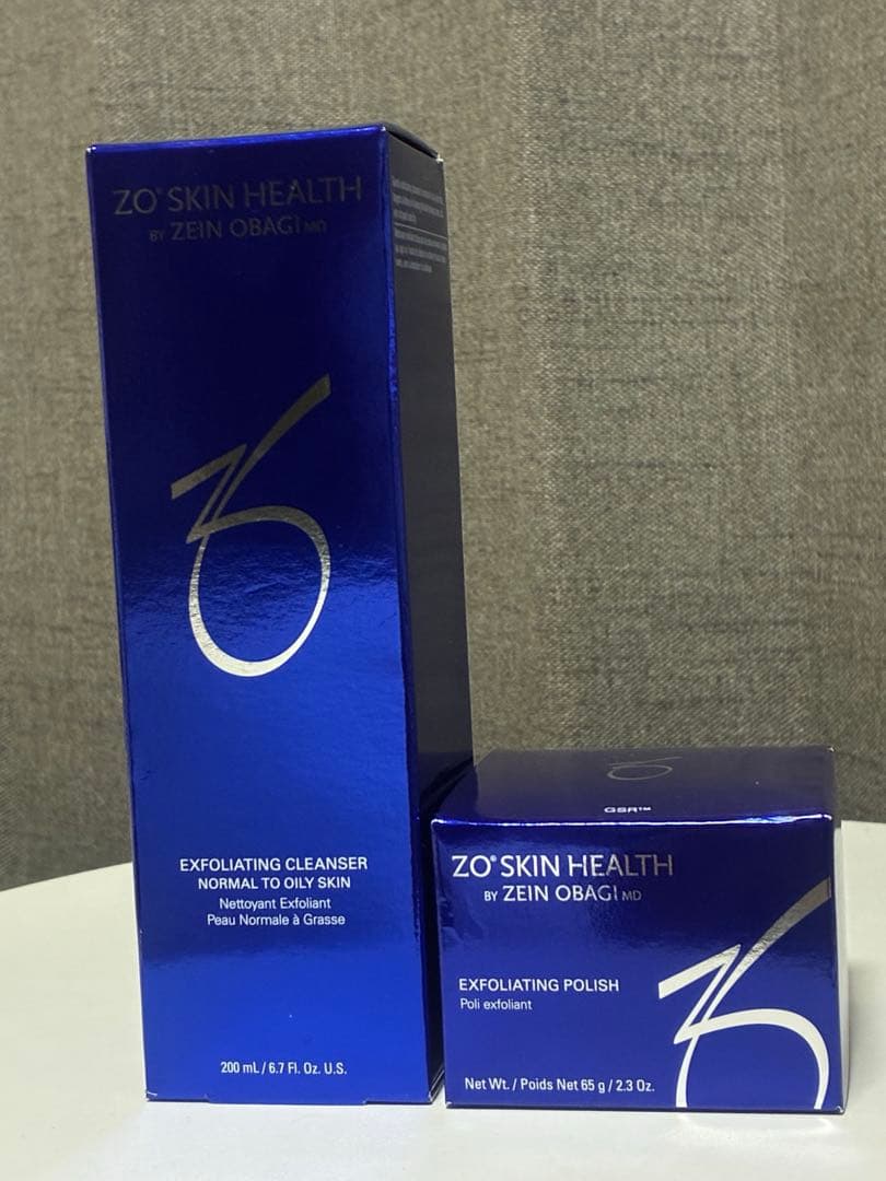 【正規品】ゼオスキン　エクスフォリエーティングクレンザー　ポリッシュ　2点セット