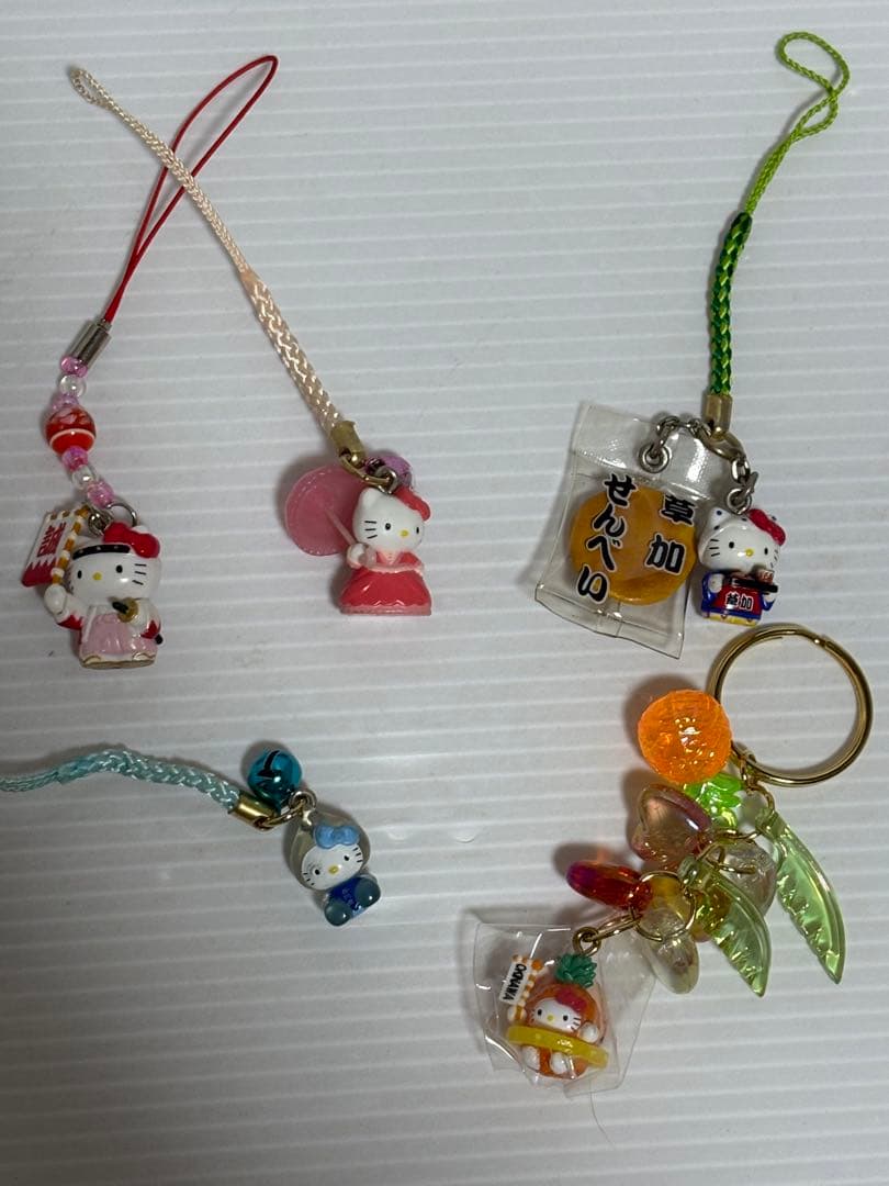 ハローキティ 根付け ストラップ 65種セット ご当地