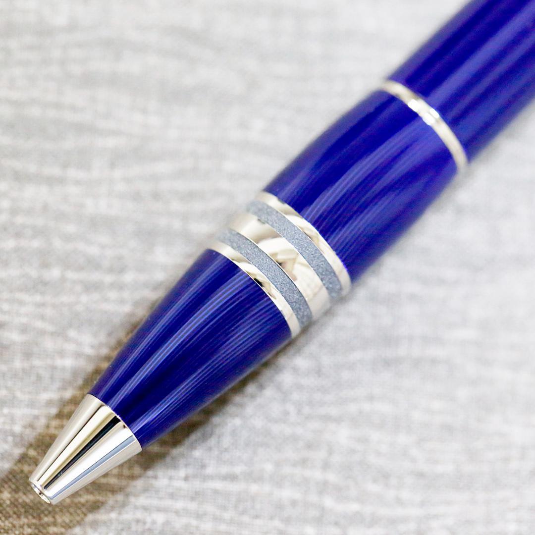 【極美品 送料込み】モンブラン ボールペン スターウォーカー クールブルー