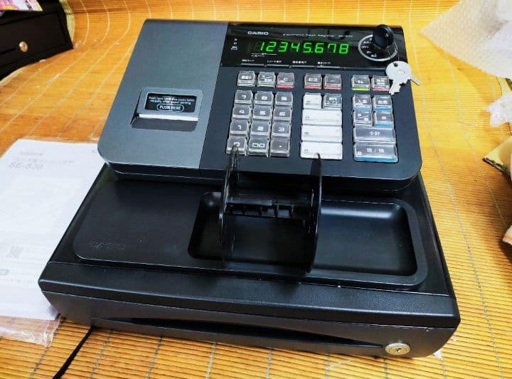 カシオレジスター　SE-S30　人気機種　コンパクト　送料無料　688001