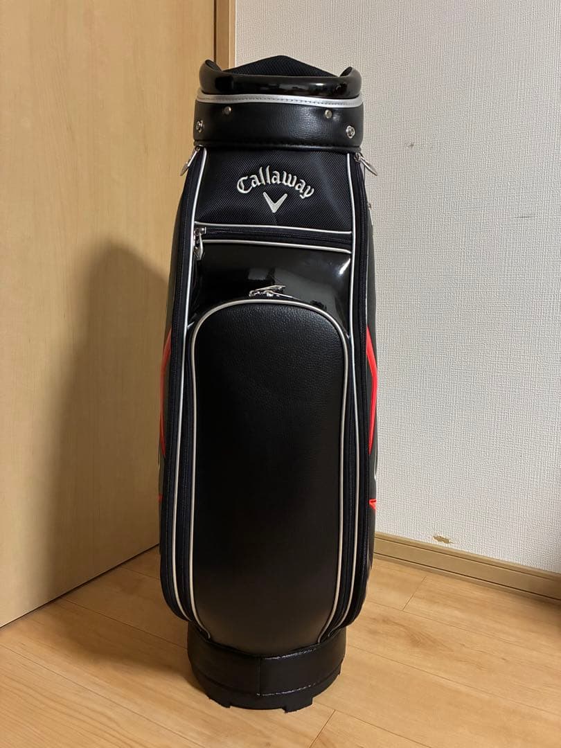 Callaway X Hot/キャディバッグ/濃紺×赤/送料無料