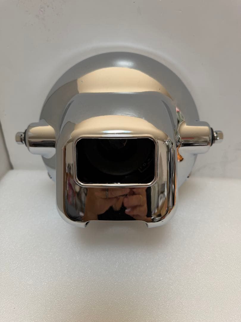 当時物シビエスーパーオスカー凹みレンズ付ヘッドライトASSYCIBIEマーシャル