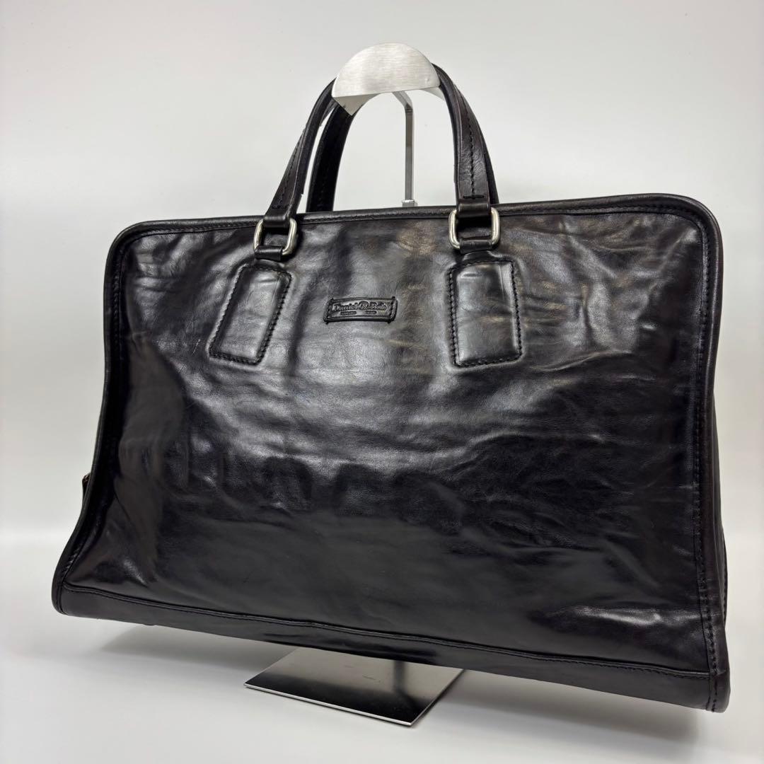 Daniel&Bob　ブリーフケース　レザー　高級　別注　ダークブラウン