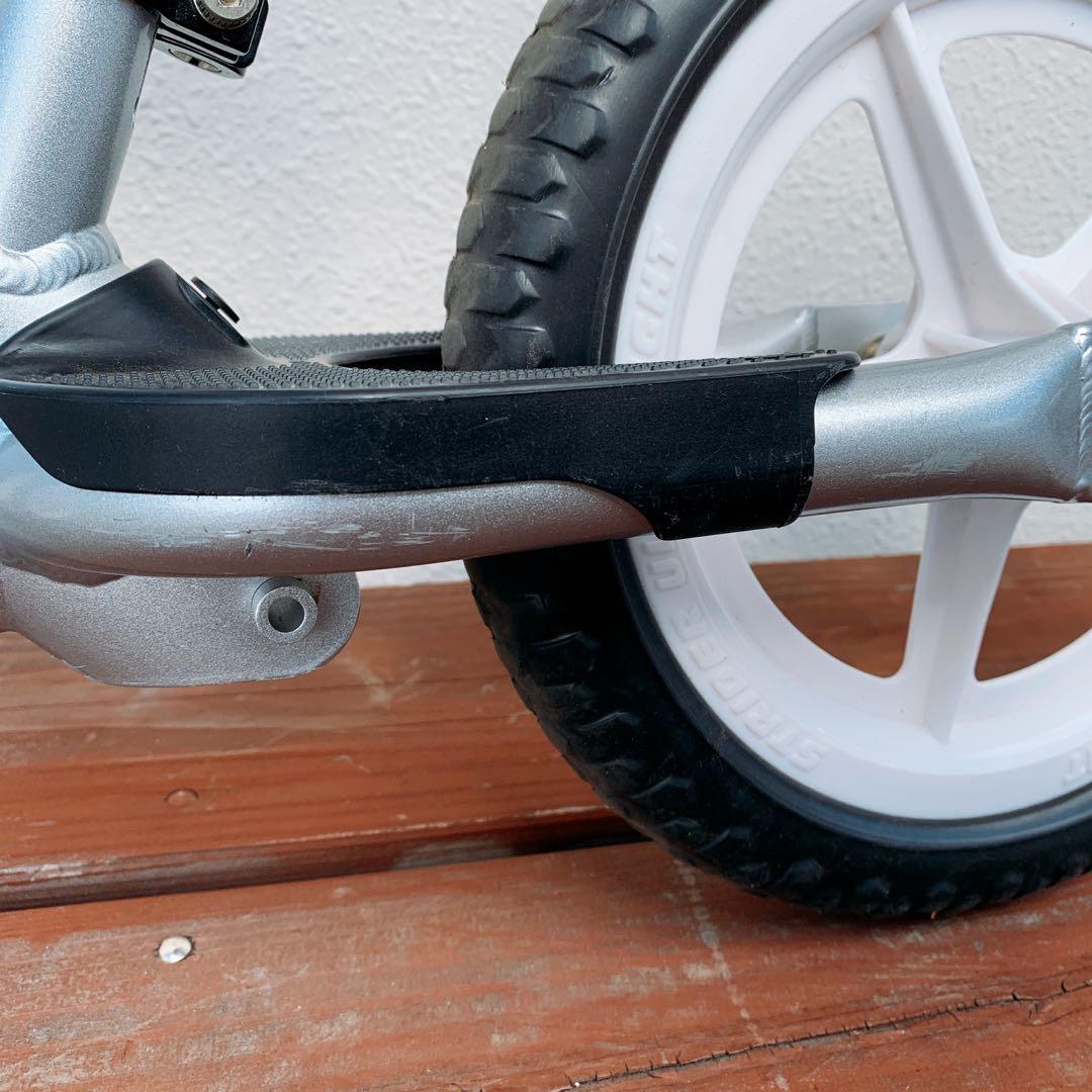 STRIDER Pro シルバー アルミ 12インチ プロテクター付き