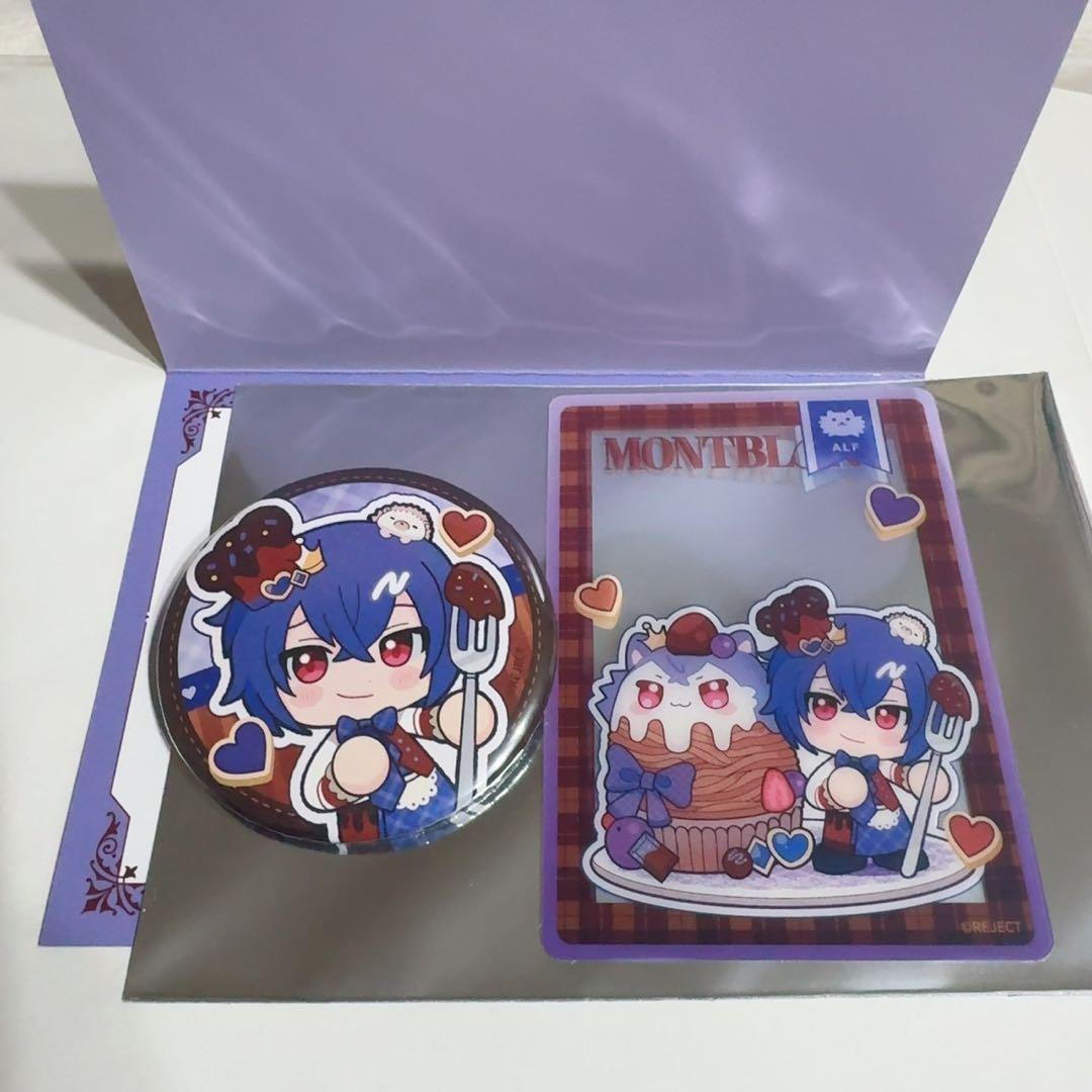 第五人格 REJECT 魔法のひととき メッセージカードクリア 缶バッジ Alf