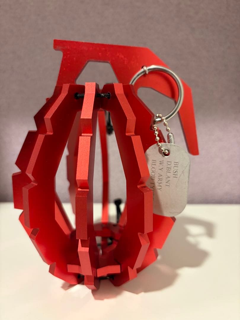 c*p様 Bonbonero アルミ手榴弾 赤