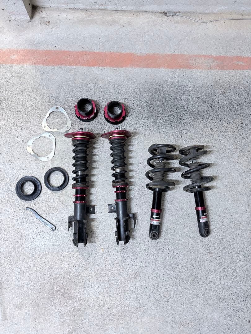 30後期アルファード　ヴェルファイア BLITZ 車高調