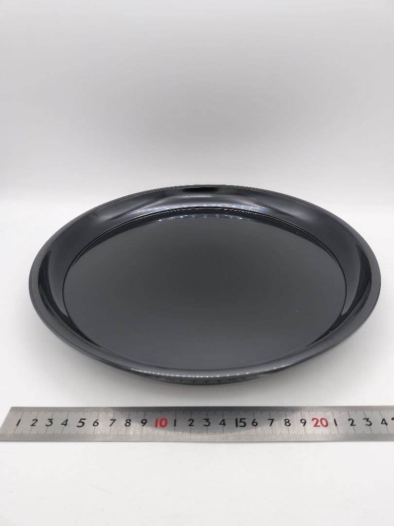 c583 大円盆 真塗 紙箱 茶道具 古物