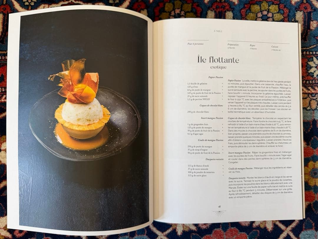 Nina yer ニーナメタイエ　レシピ　フランス語版　パティスリー