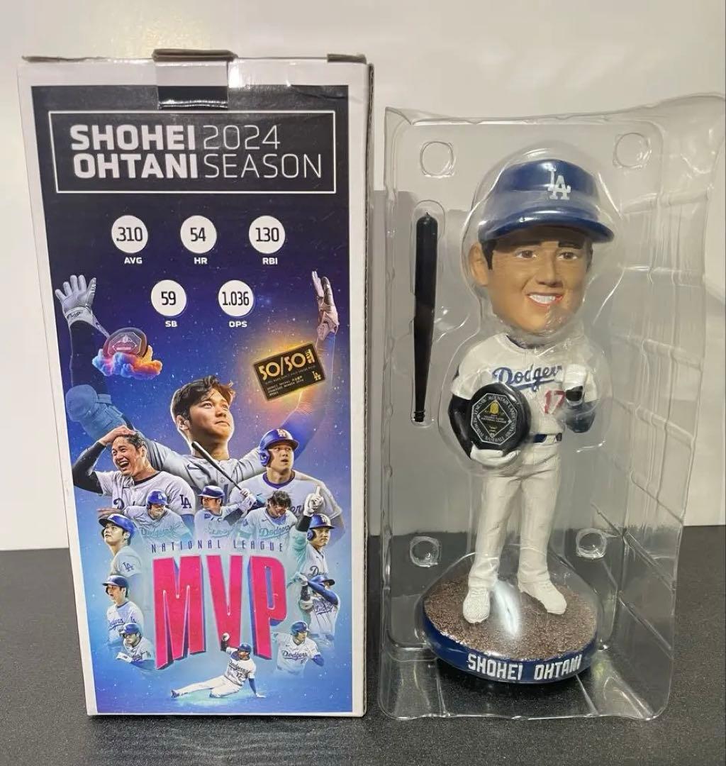 【大谷翔平】2025年4月2日 球場配布ボブルヘッド！MVP受賞記念！新品、本物