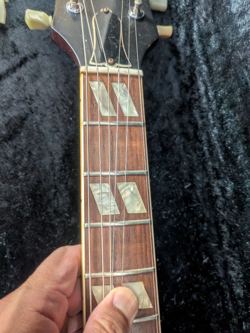 フェルナンデス製ダブルネック　ジミー・ペイジタイプ