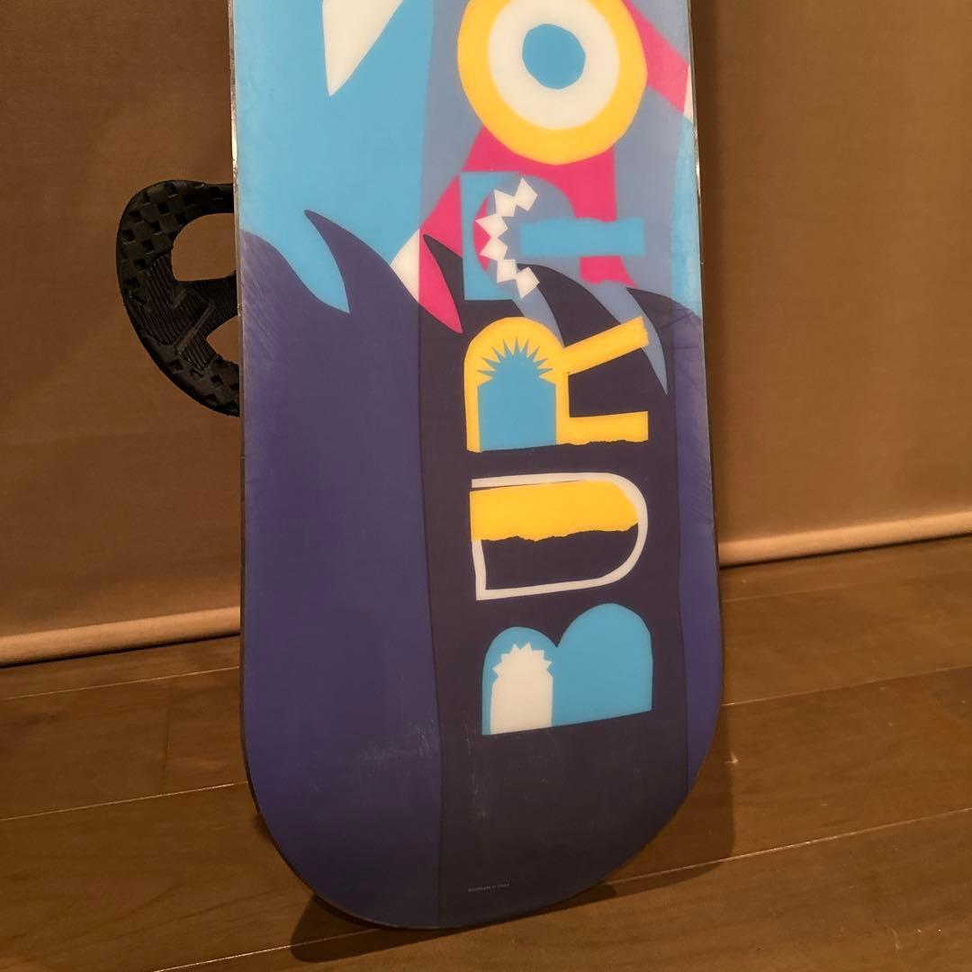 Burton スノーボード カラフルデザイン　ビンディング付き