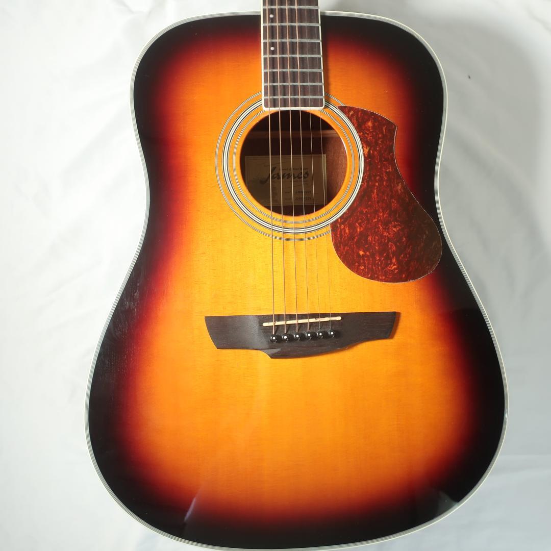 ほぼ未使用 James J-300D BBT ギター ケース付 トップ単板