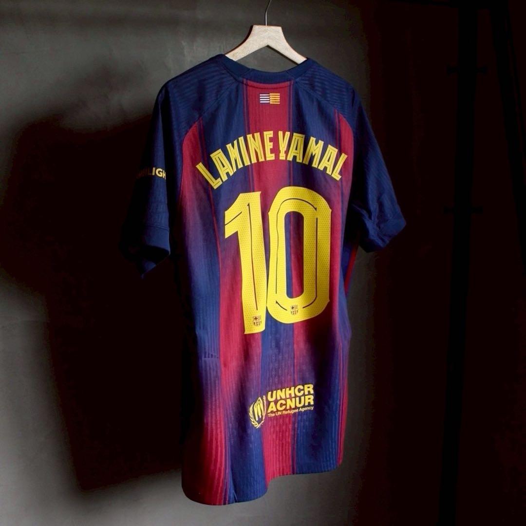 バルセロナ 25/26 オーセンティック ユニフォーム ホーム ラミン•ヤマル
