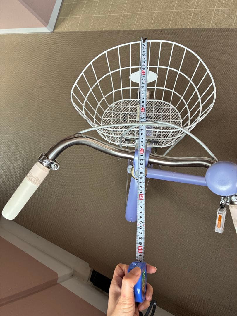 配送不可/引取限定　メゾピアノ　自転車　２２インチ　中古