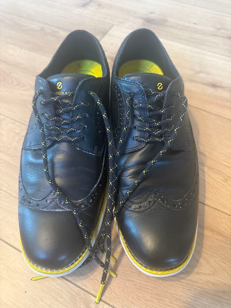 ブラック ゴルフシューズ