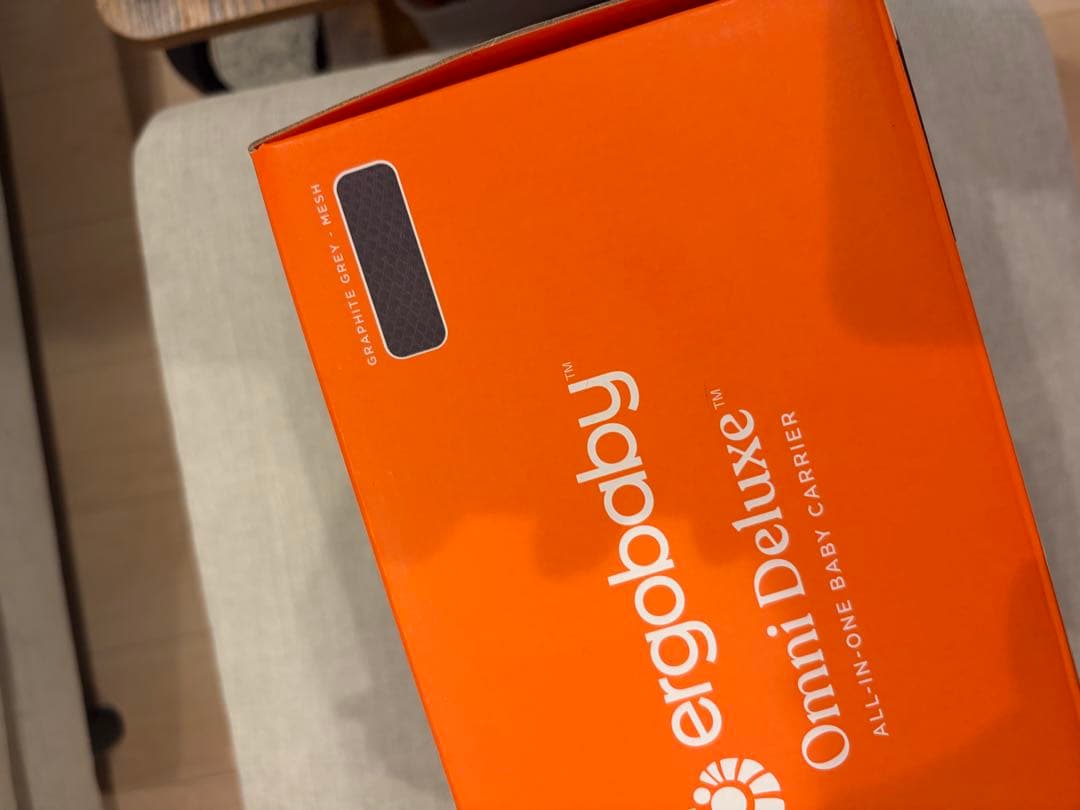 ergobaby Omni Deluxe 抱っこ紐 グレー 0-4歳