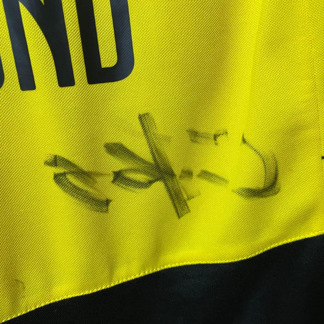 香川真司 ドルトムントユニホーム 直筆サイン 2017-2018