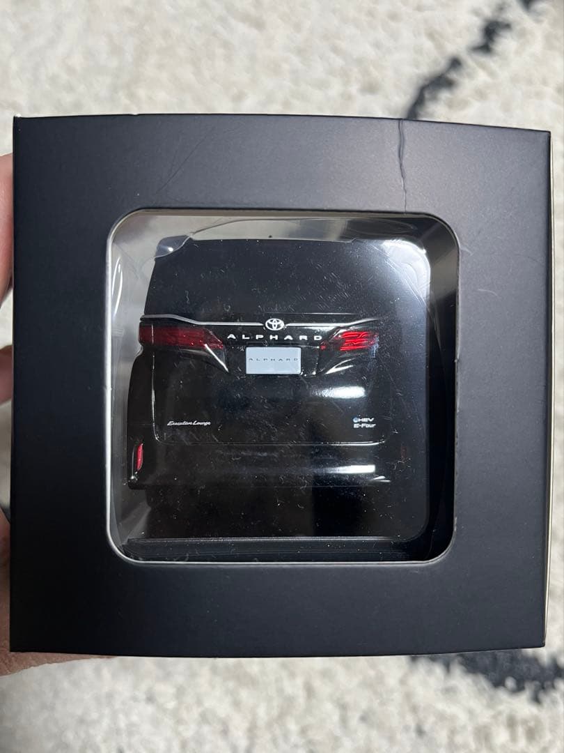 新型アルファード ミニカー202ブラック